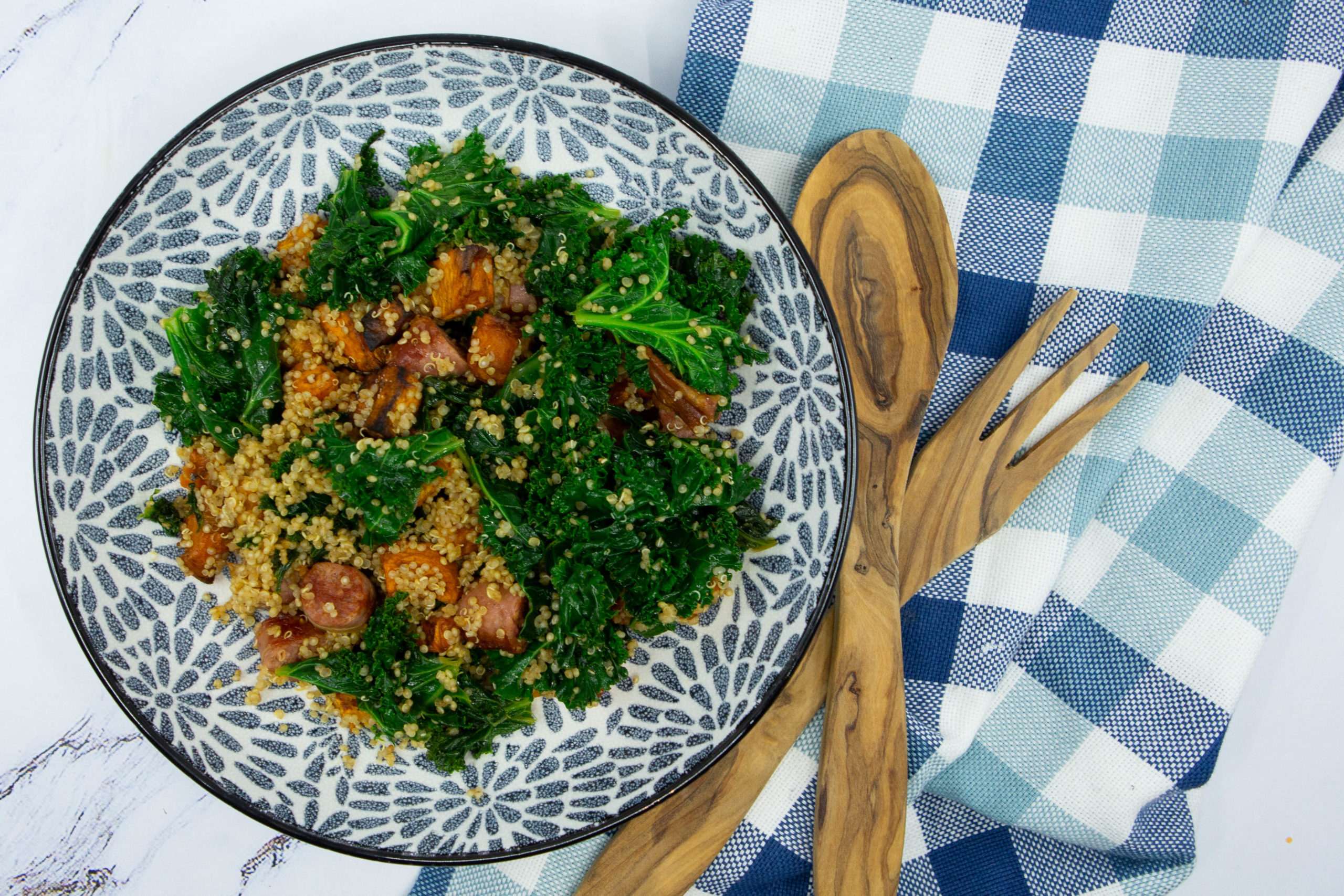 Po L E De Quinoa Patate Douce Chou Kale Fodmap La Gamelle